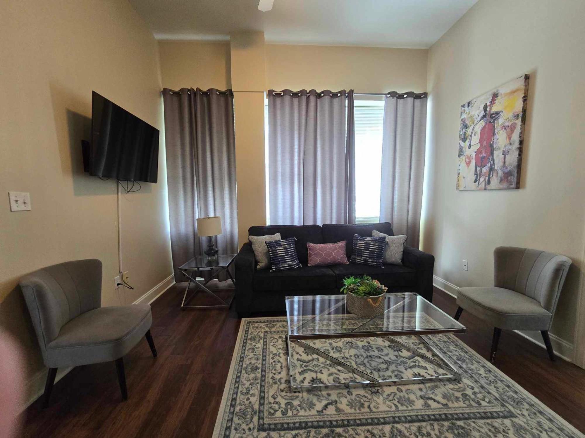 Amazing Condos Beautiful View 2 Blocks To French Quarter, Small Rooftop Pool, Gym, Seanger Theater, Super Dome, And Bourbon St 뉴올리언스 객실 사진