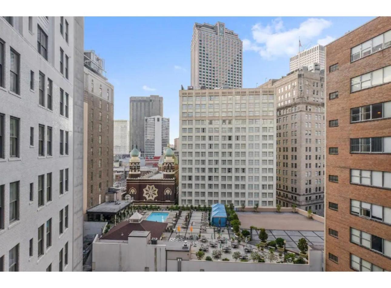 Amazing Condos Beautiful View 2 Blocks To French Quarter, Small Rooftop Pool, Gym, Seanger Theater, Super Dome, And Bourbon St 뉴올리언스 외부 사진